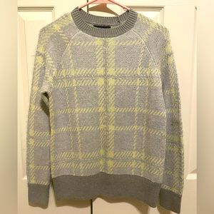 Banana Republic window pane sweater, brand new.